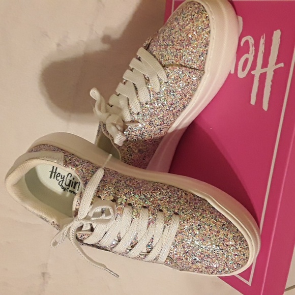 NEW in box Corkys Mermaid Glitter sneakers - Picture 5 of 5
